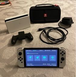Nintendo Switch OLED w kamikaze picofly install