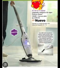 Limpiador de vapor multiusos princess house 