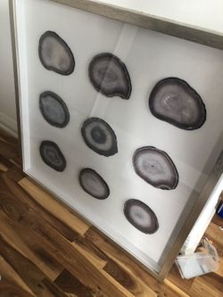 Natural Agate Art Frame