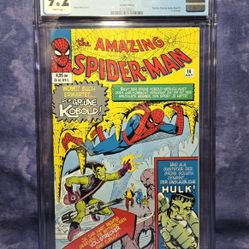 Amazing Spider-Man #14 1999 CGC 9.2 WP German Edition 