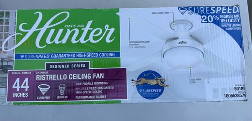 44” Hunter ceiling fan new in box