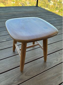 West Elm Mid-Century Wood Stool