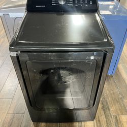 NEW SAMSUNG BLACK STAINLESS ELECTRIC DRYER 