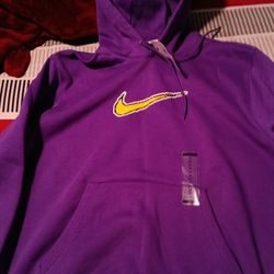 Purple Nike Hoodie Set