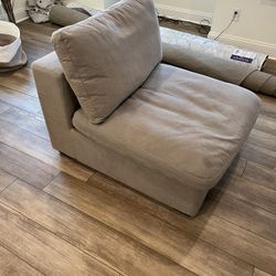 1 Piece Sectional Sofa Chair Couch