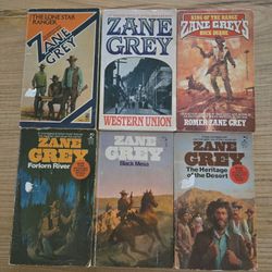 Lot of 29 Vintage Zane Grey Books Western Old West Americana