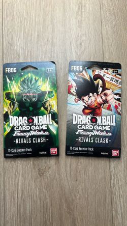 2x Dragon Ball Super FB06 Sleeved Booster Pack