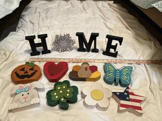 Wooden Letters HOME