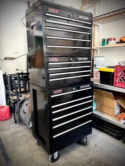Craftsman Rolling Tool Box Chest W/ Tools
