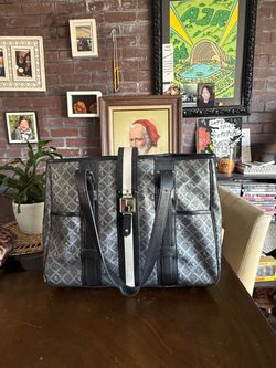 L.A.M.B. Gwen Stefani Monogram Tote Bag