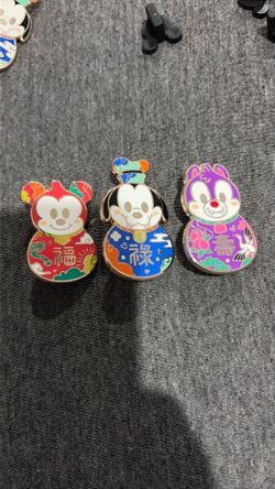 Chinese new year Disney pin set