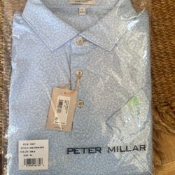 Peter Millar XL Golf Shirt (Brand New In Plastic)
