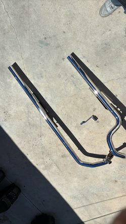 Harley Fatboy exhaust