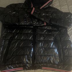 Black Calvin Klein Puffer Jacket 