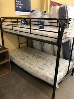 Bunk Bed with Mattresses