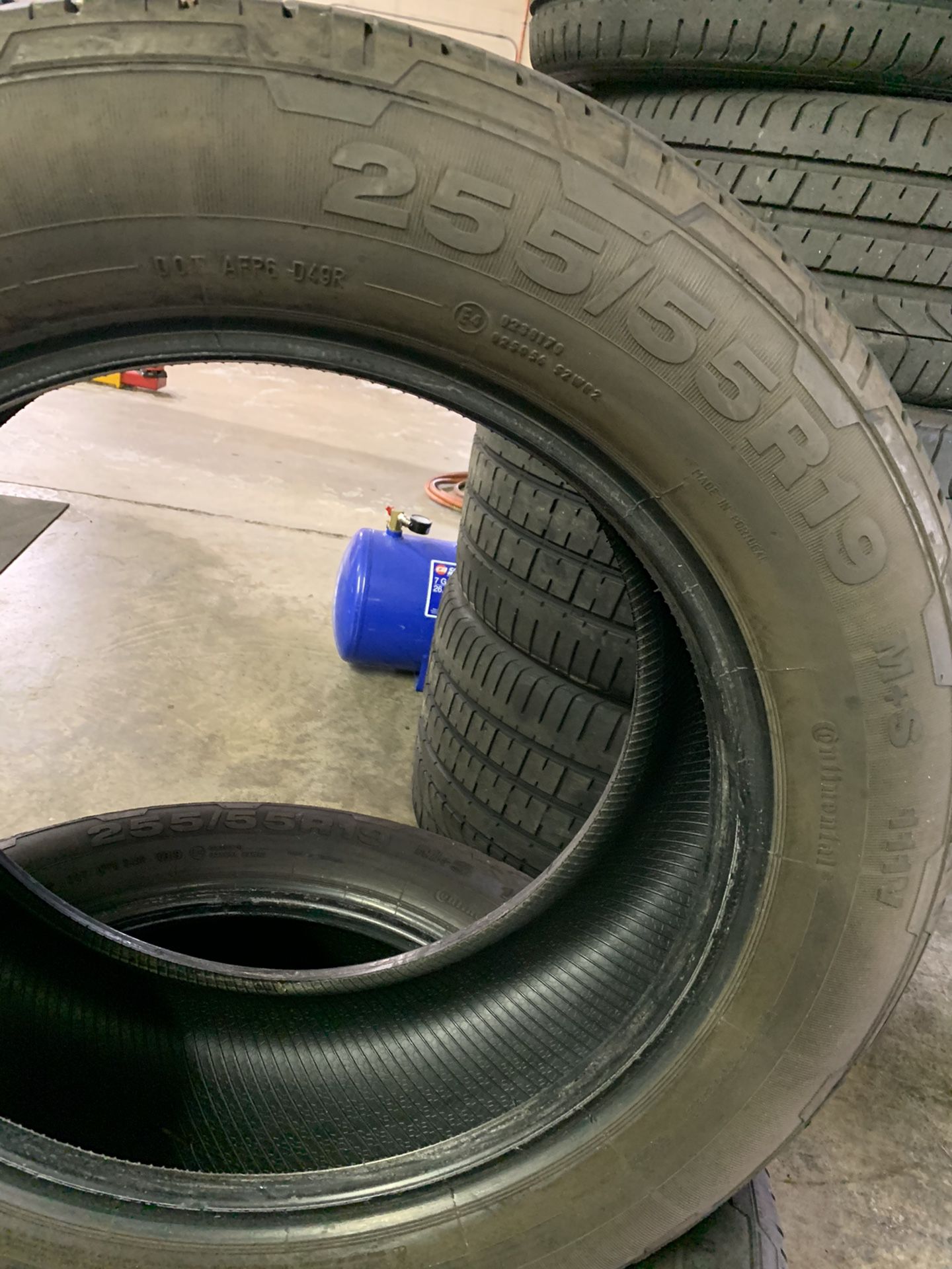 2 Used Tires 255/55/19