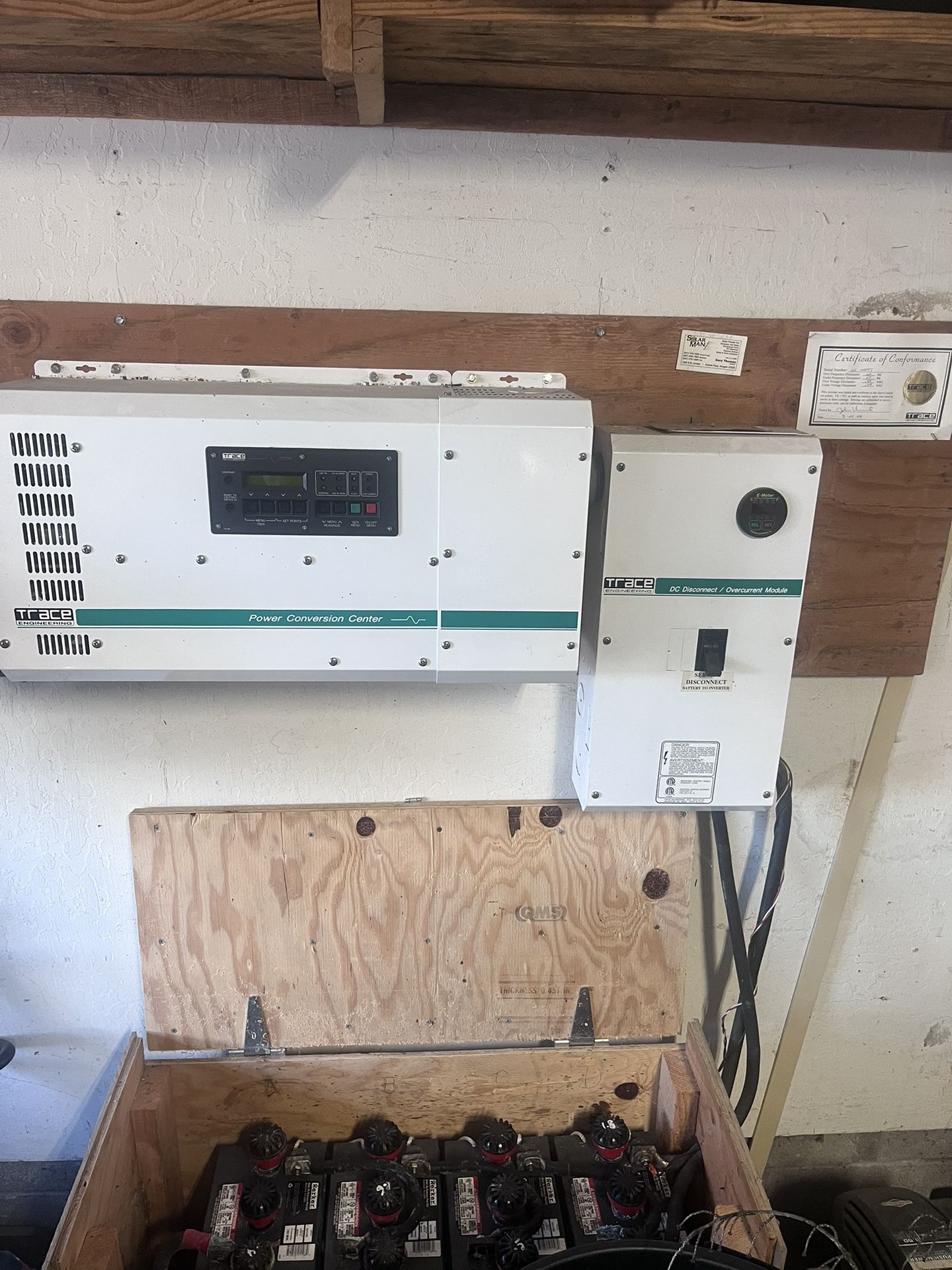 Trace Inverter And Dc Disconnect