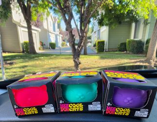 Nee Doh Cool Cats Squishy Toys