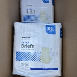 Adult Briefs, Washcloth Wipes & Bed Pads