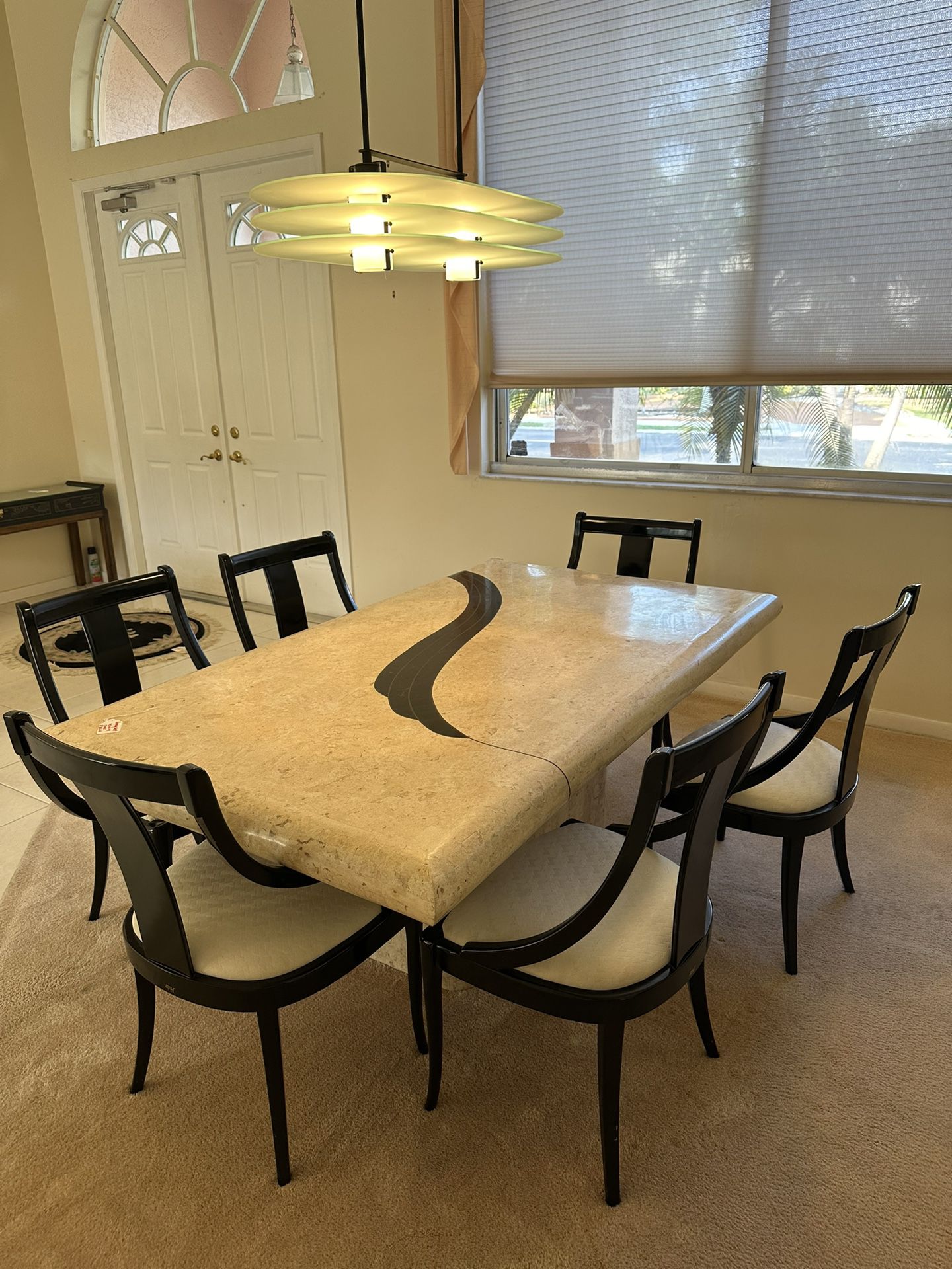 Six Seater Large Dining Table