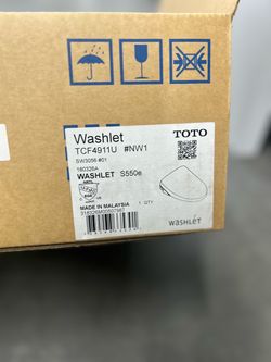 Toto Bidet washlet toilet seat brand new