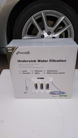Sink water filter.