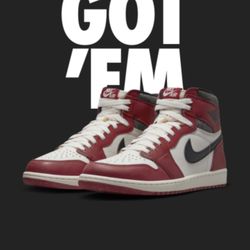 jordan 1 lost founds