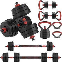 Dumbbell Weights Set Adjustable 