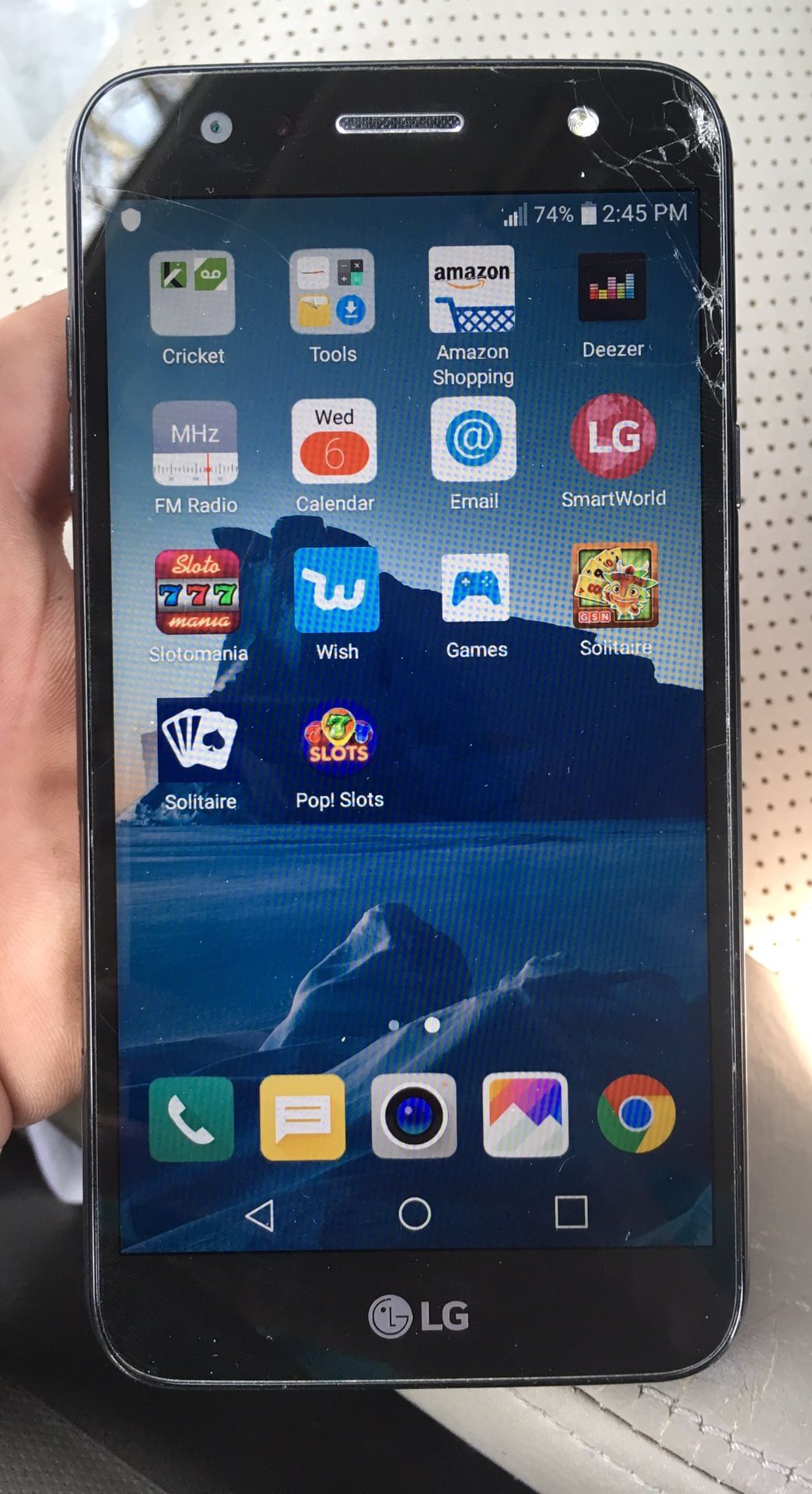 LG SMART PHONE (CRICKET)-#LG-M327