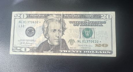 20 dollar bill star note