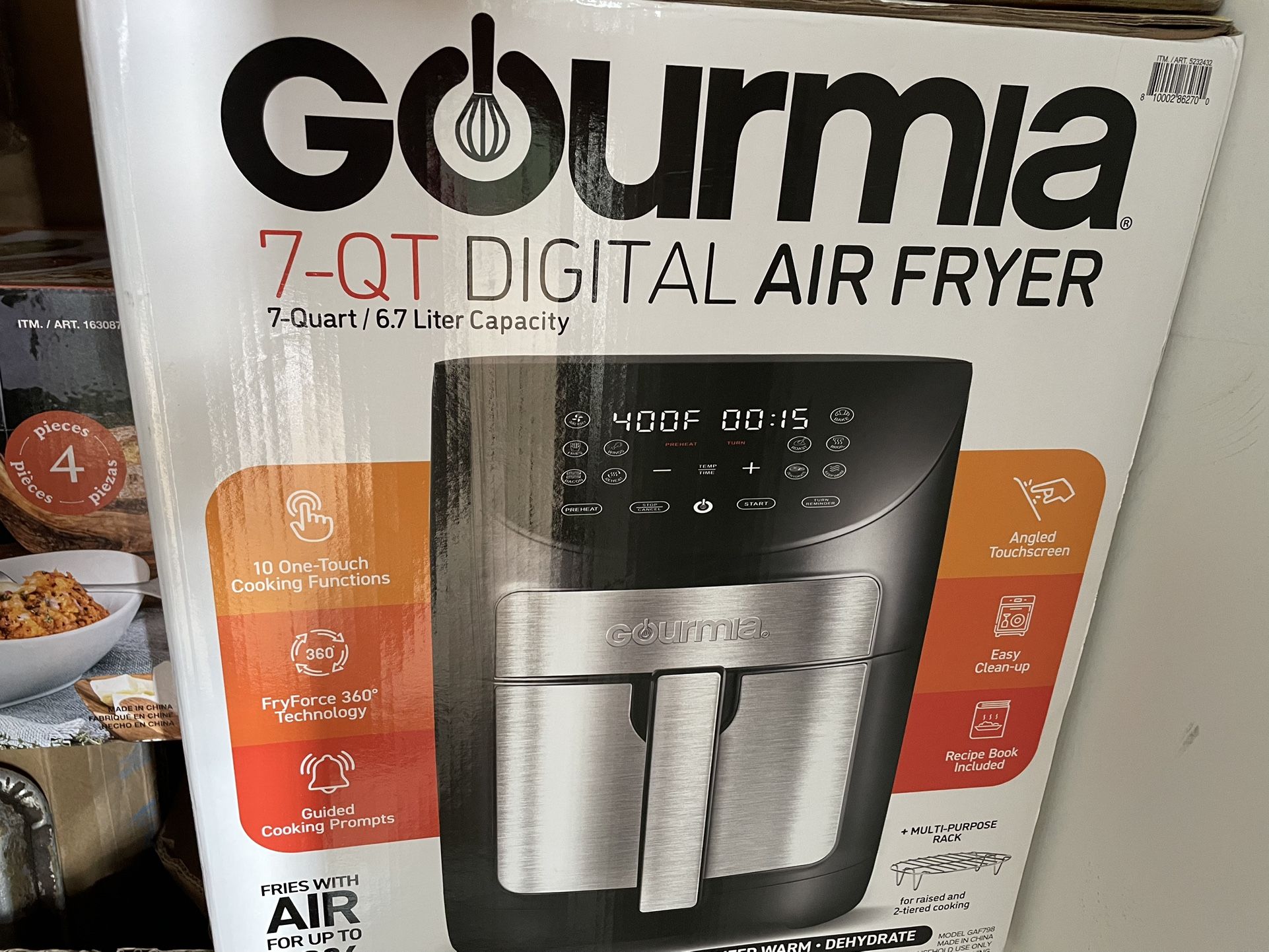 7-QT DIGITAL AIR FRYER