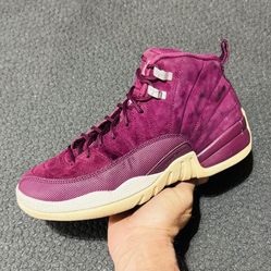 Jordan 12 Retro 'Bordeaux' GS 2017 (Sz 7Y/8.5W)