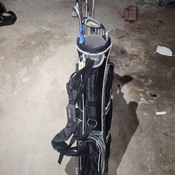 Golf Clubs 11 Clubs With Bag