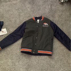 Denver Broncos Youth Letterman’s Jacket