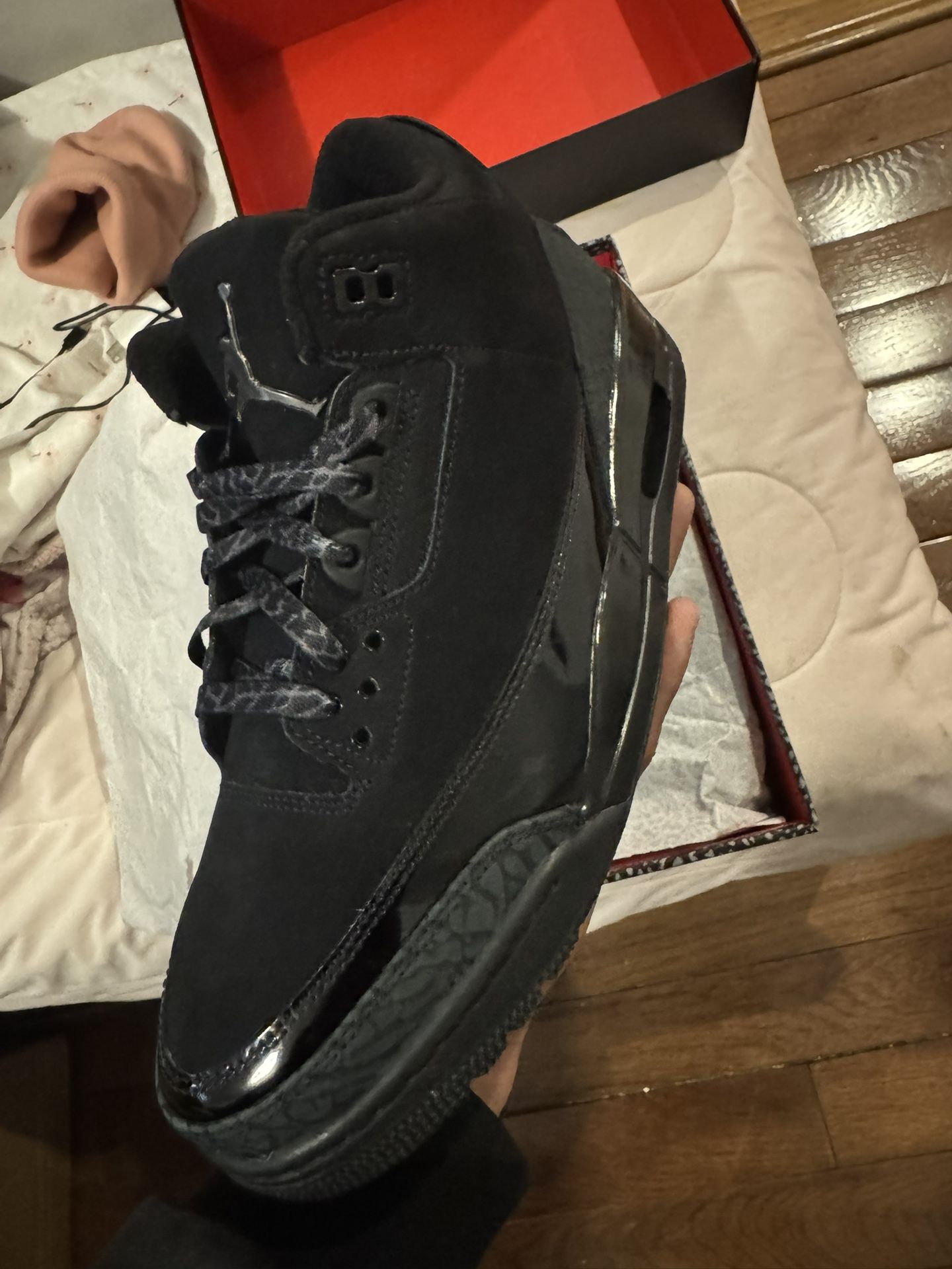 Air Jordan Black Cat 3 Sz 10