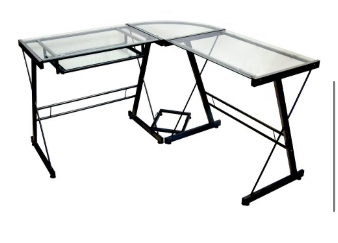 L Shaped Computer Table