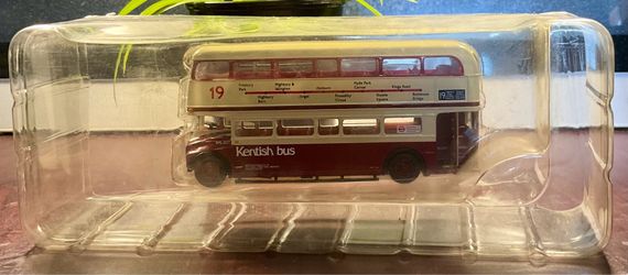 Collectible bus model Kentish bus Exclusive First Editions