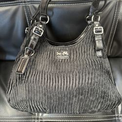 Black Coach Tote