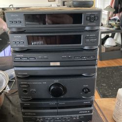 Denon D-500 Vintage Radio