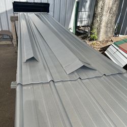 20 Sheets 3’x16’ Galvalume Roof Panels 