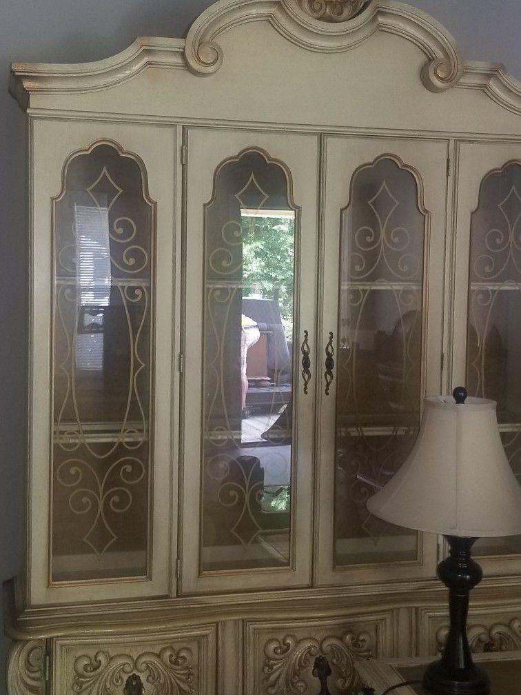 China Cabinet And End Tables