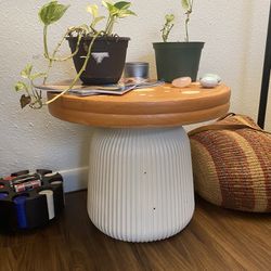Unique Mushroom Side Table 🍄
