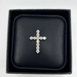 Cross Pendant In 14k Yellow Gold