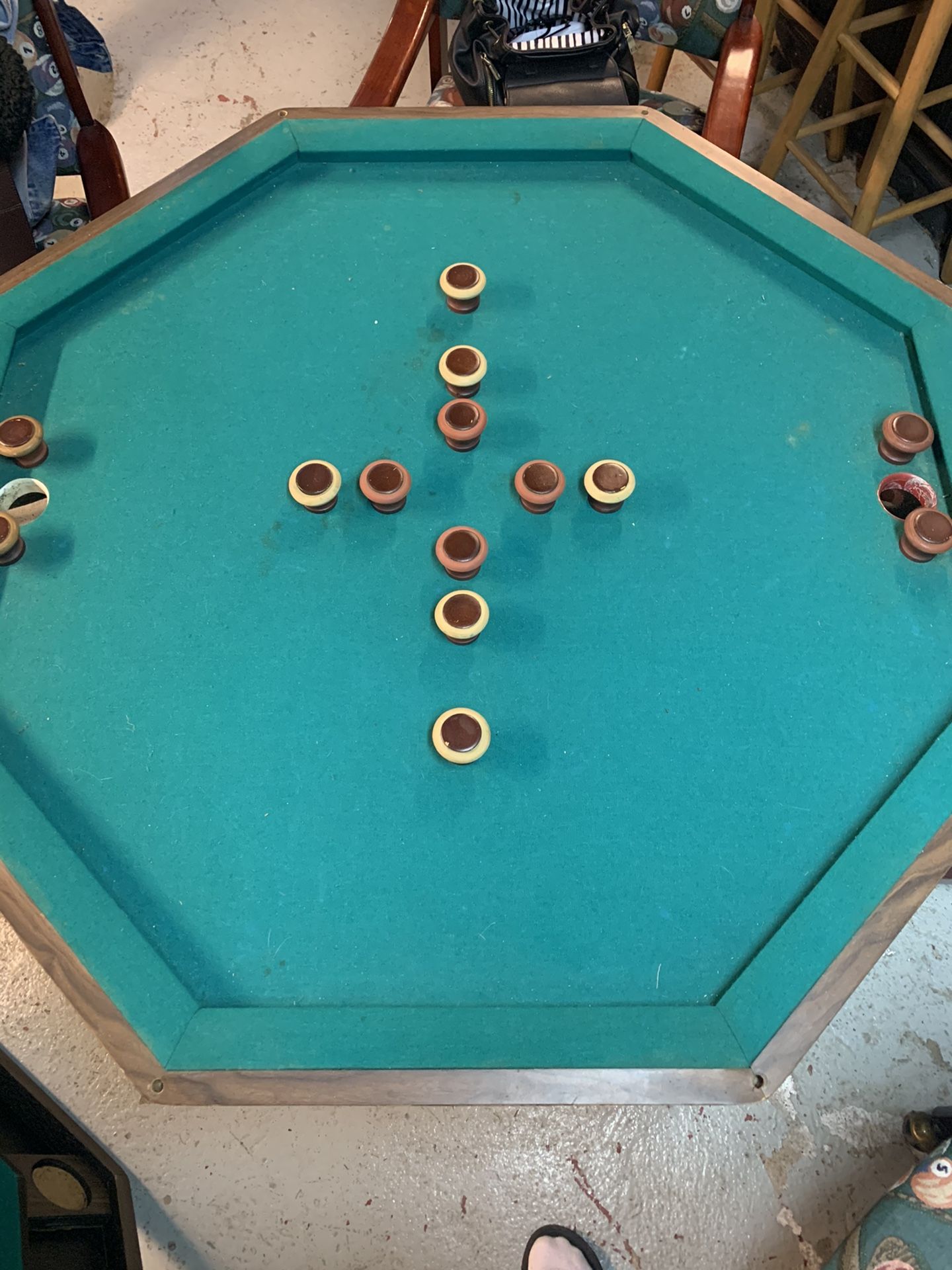 Bumper Pool Table/Card Table