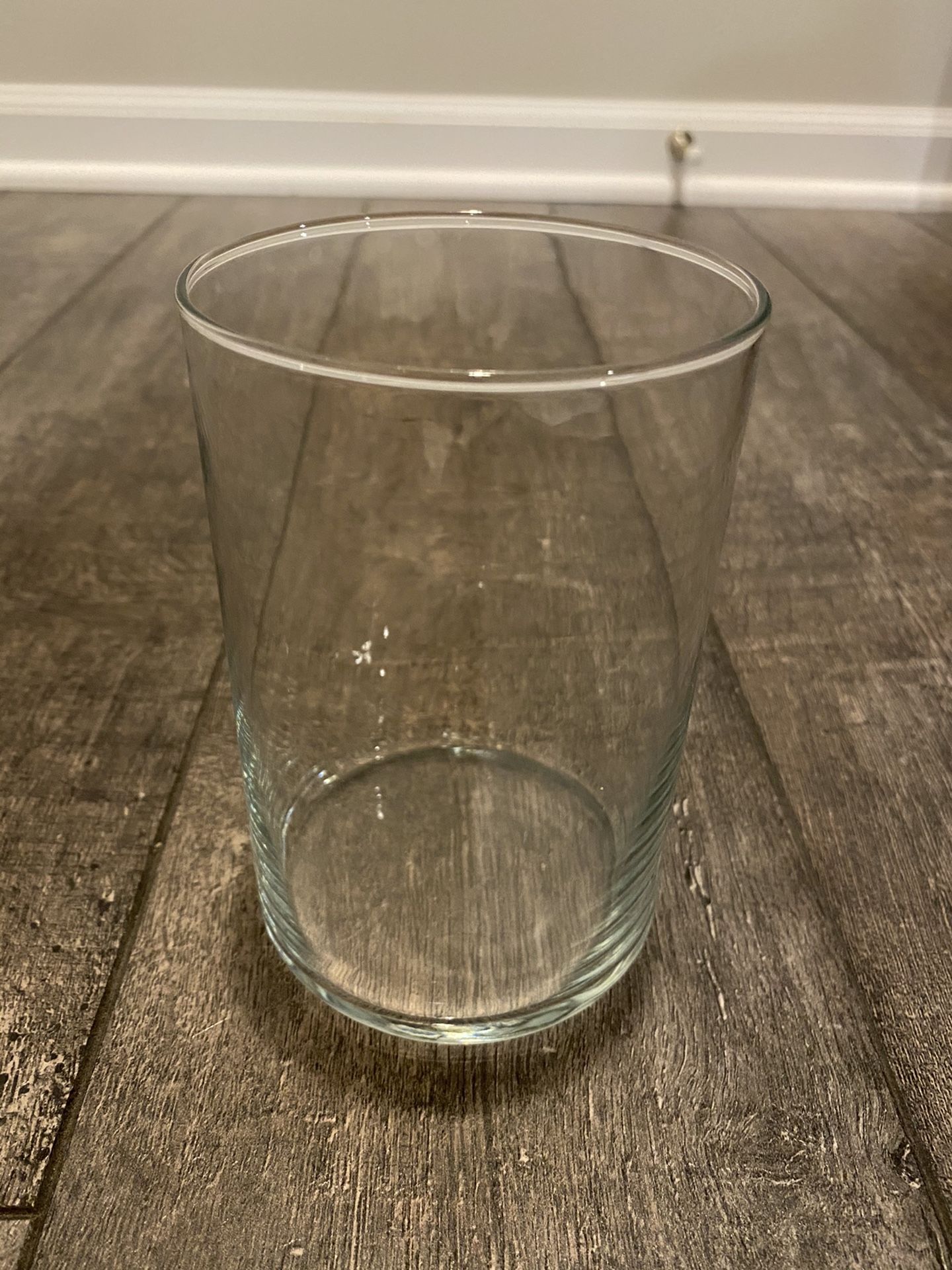 Vase Cylinder Flowers Decor