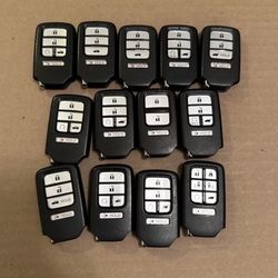 Llaves Controles Honda Keys Remotes Smart Key Honda