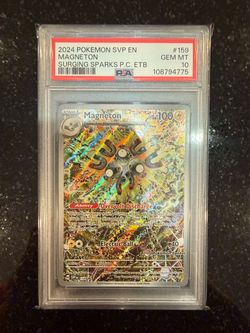 ⚡🔥 Magneton #159 Pokémon Center Stamped Promo – PSA 10 🔥⚡