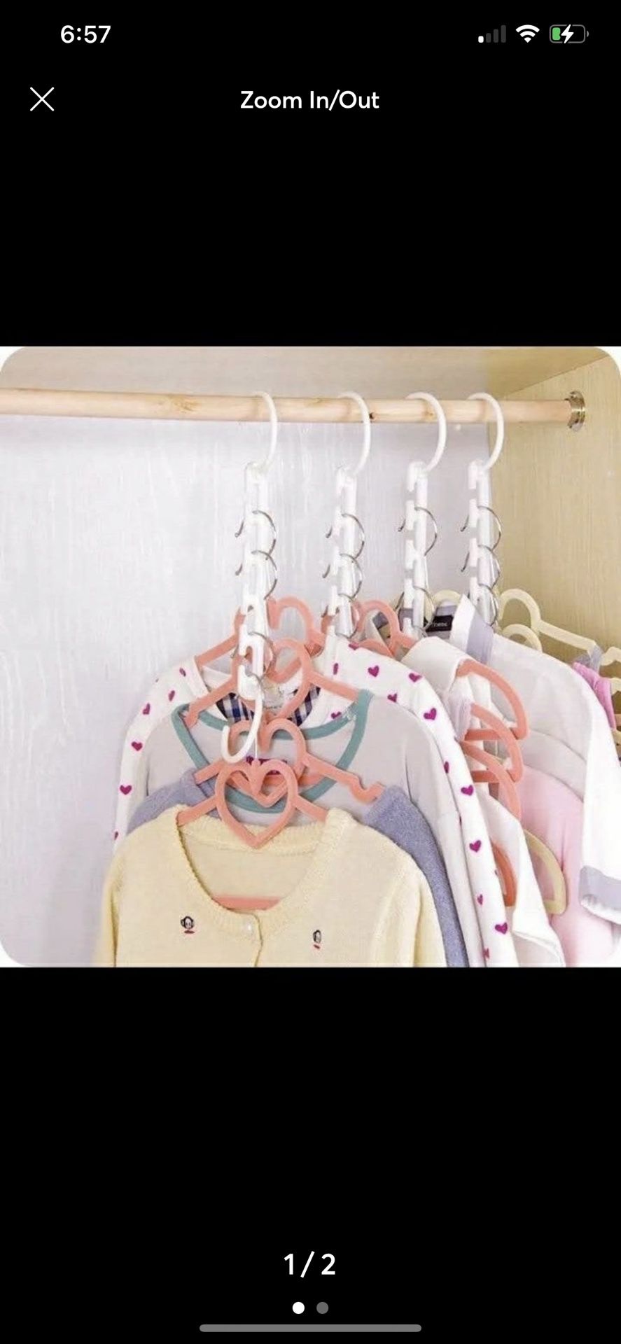 3 Closet Organizer Hangers