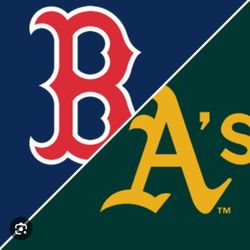 A’s vs Red Sox Sept. 8th