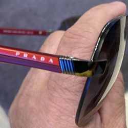 Prada Authentic Aviator Sunglasses 